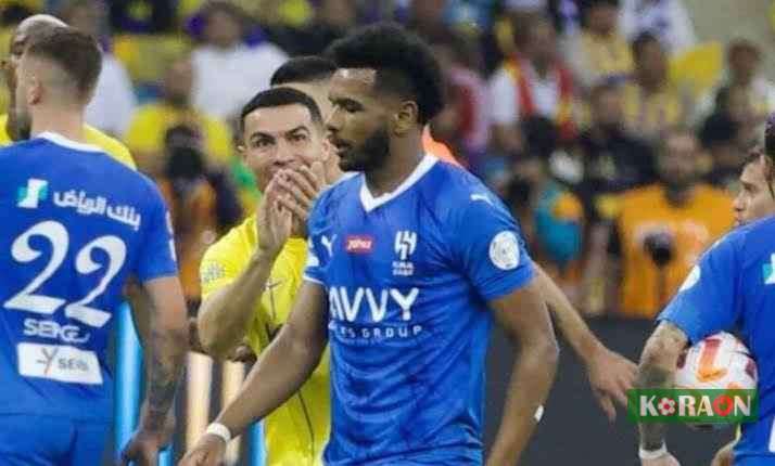 الهلال يعترض على طرد البليهي أمام النصر