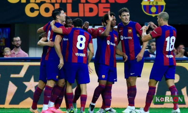 موعد مباراة برشلونة وانتويرب في دوري أبطال أوروبا والقنوات الناقلة لها