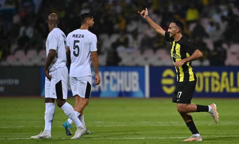 نتيجة مباراة الاتحاد وسباهان في دوري أبطال آسيا