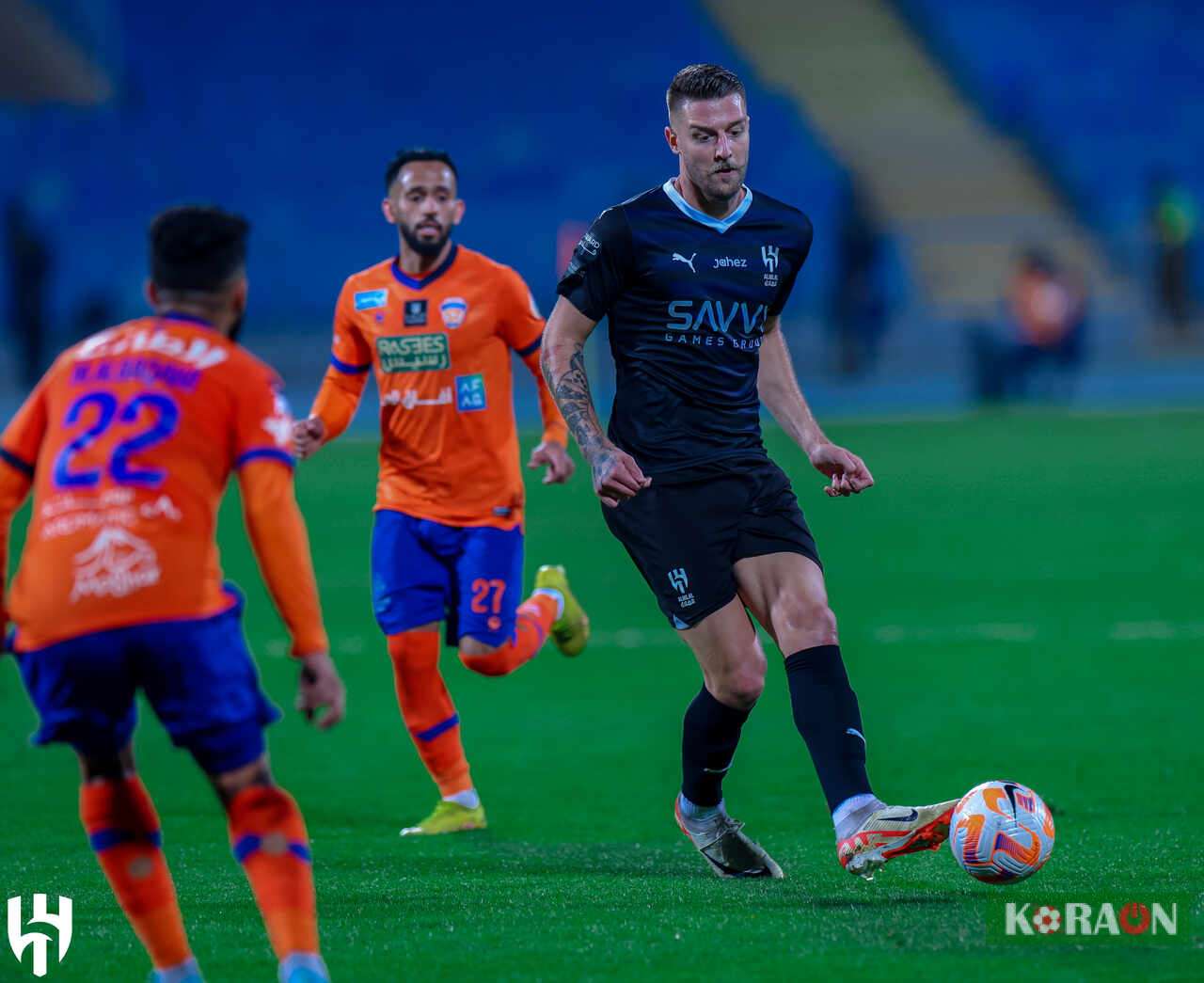 نتيجة مباراة الهلال والفيحاء في دوري روشن السعودي