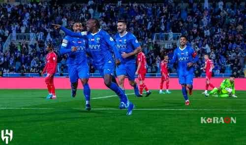 نتيجة مباراة الهلال والوحدة في دوري روشن السعودي