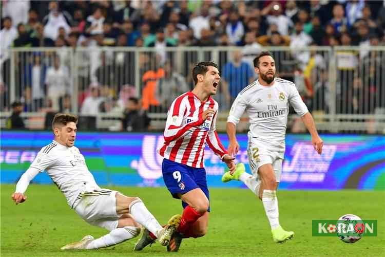 التشكيل المتوقع لقمة ريال مدريد وأتلتيكو في كأس السوبر الإسباني