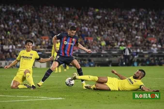 القنوات الناقلة لمباراة برشلونة وفياريال في الدوري الإسباني