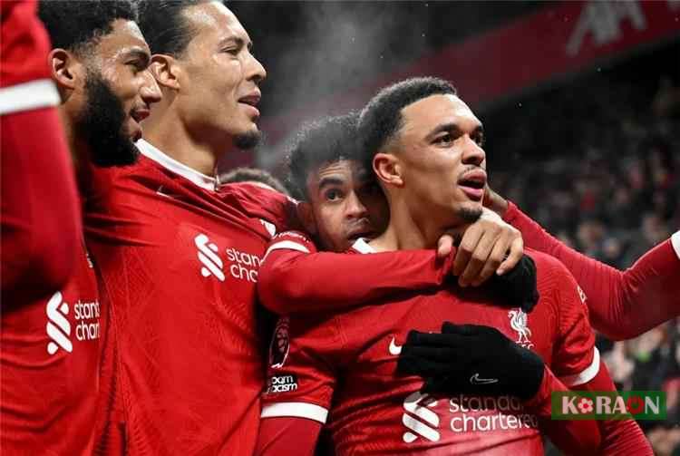 نتيجة مباراة ليفربول وبورنموث في الدوري الإنجليزي