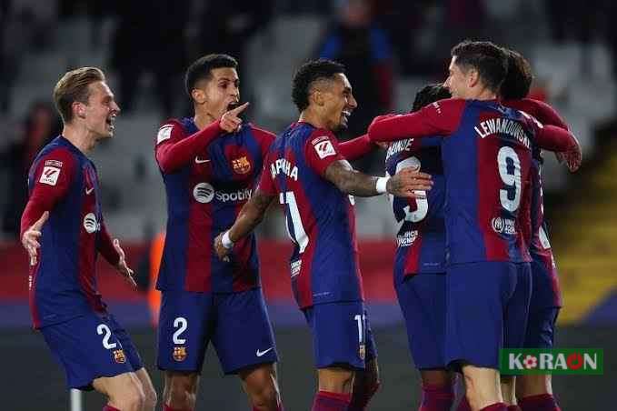 موعد مباراة برشلونة وبارباسترو في كأس ملك إسبانيا