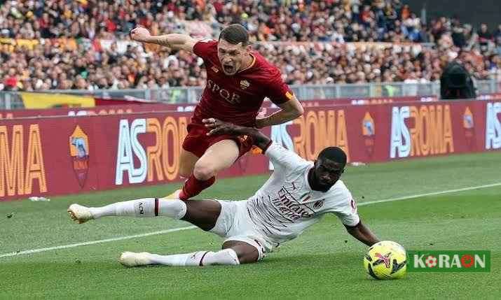 موعد مباراة ميلان وروما في الدوري الإيطالي