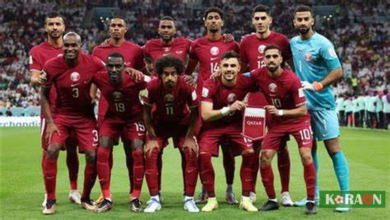 تشكيلة المنتخب العنابي في نهائي اسيا