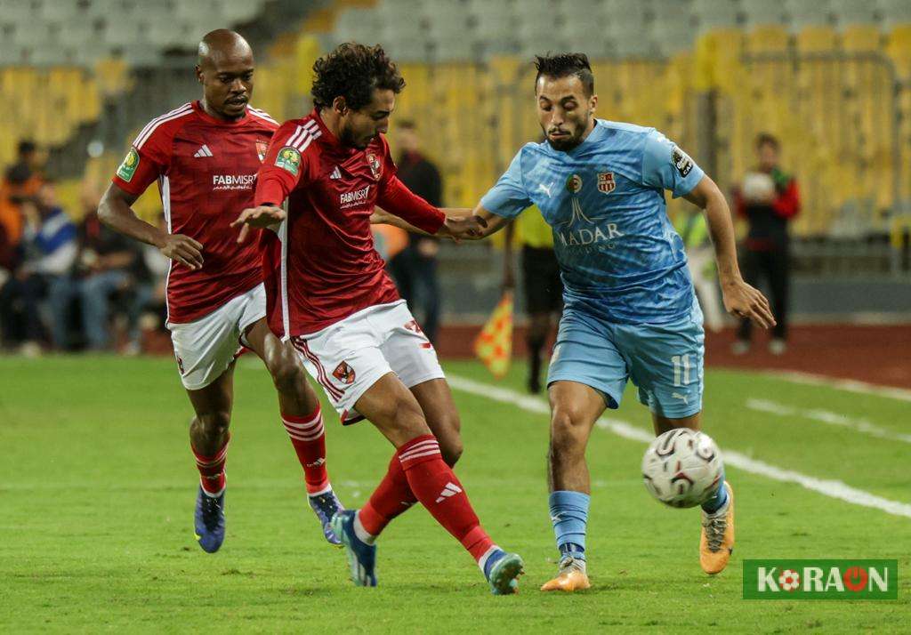 تفاصيل تعادل الأهلي مع شباب بلوزداد في دوري أبطال إفريقيا