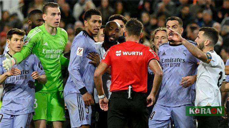 ريال مدريد يستعد لمواجهة حكم مباراته الأخيرة