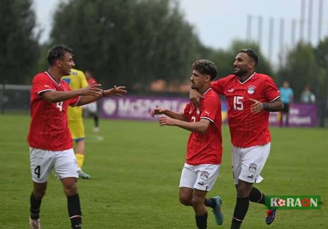 مباراة منتخب مصر الأولمبي وأوزبكستان