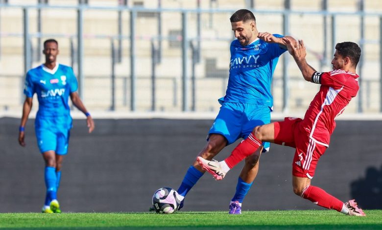 نتيجة وأهداف مباراة الهلال والعربي القطري الودية