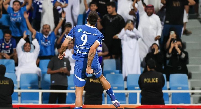 أهداف مباراة الهلال وضمك دوري روشن السعودي