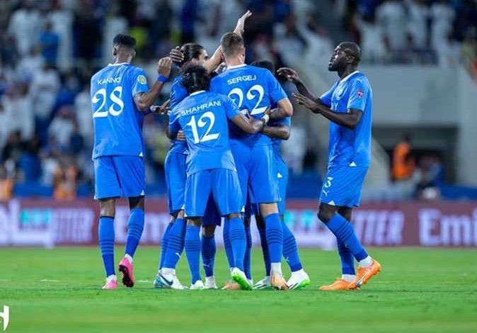 نتيجة مباراة الهلال والاخدود في دوري روشن السعودي 2024