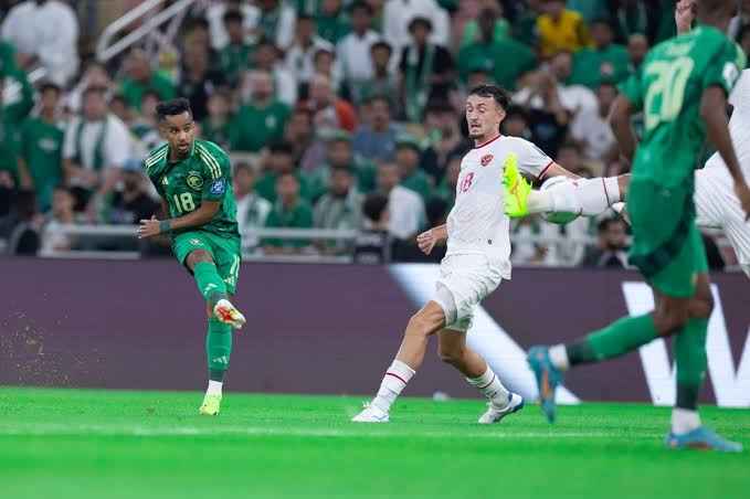 استعدادات المنتخب السعودي لمواجهة الصين في تصفيات كأس العالم 2026