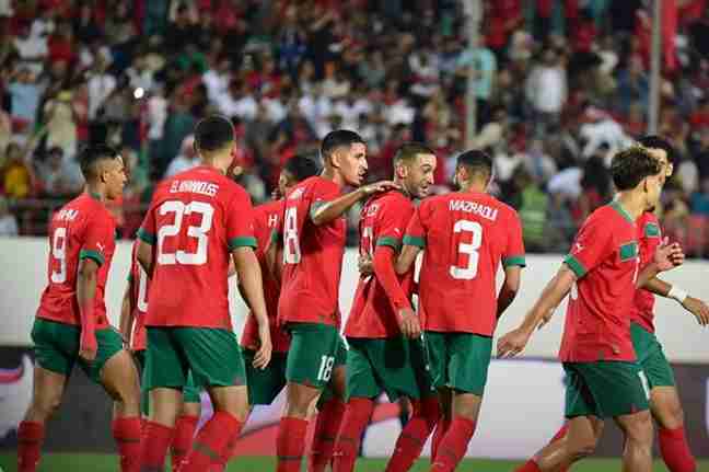 أربعة لاعبين جدد يستعدون للظهور مع منتخب المغرب في مباراة إفريقيا الوسطى