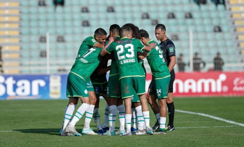 التشكيل المتوقع لنادي الرجاء ضد الفتح الرباطي في الدوري المغربي