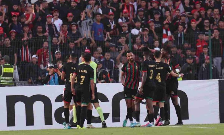 جدول ترتيب الدوري المغربي بعد نهاية الجولة السادسة