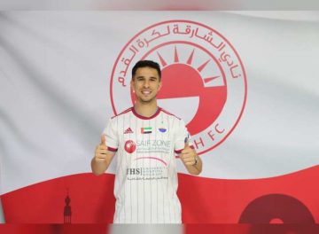 فراس بالعربي يحصد جائزة لاعب الشهر في الدوري الإماراتي