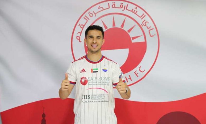 فراس بالعربي يحصد جائزة لاعب الشهر في الدوري الإماراتي